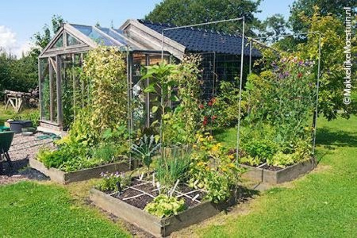 Rendabele moestuinbak juli