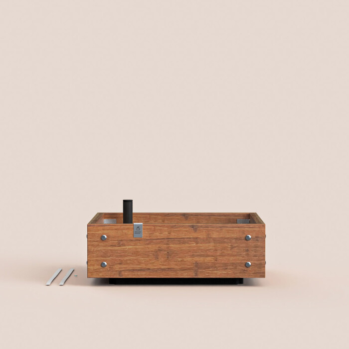 MM-bamboo 4 vakken met waterreservoir
