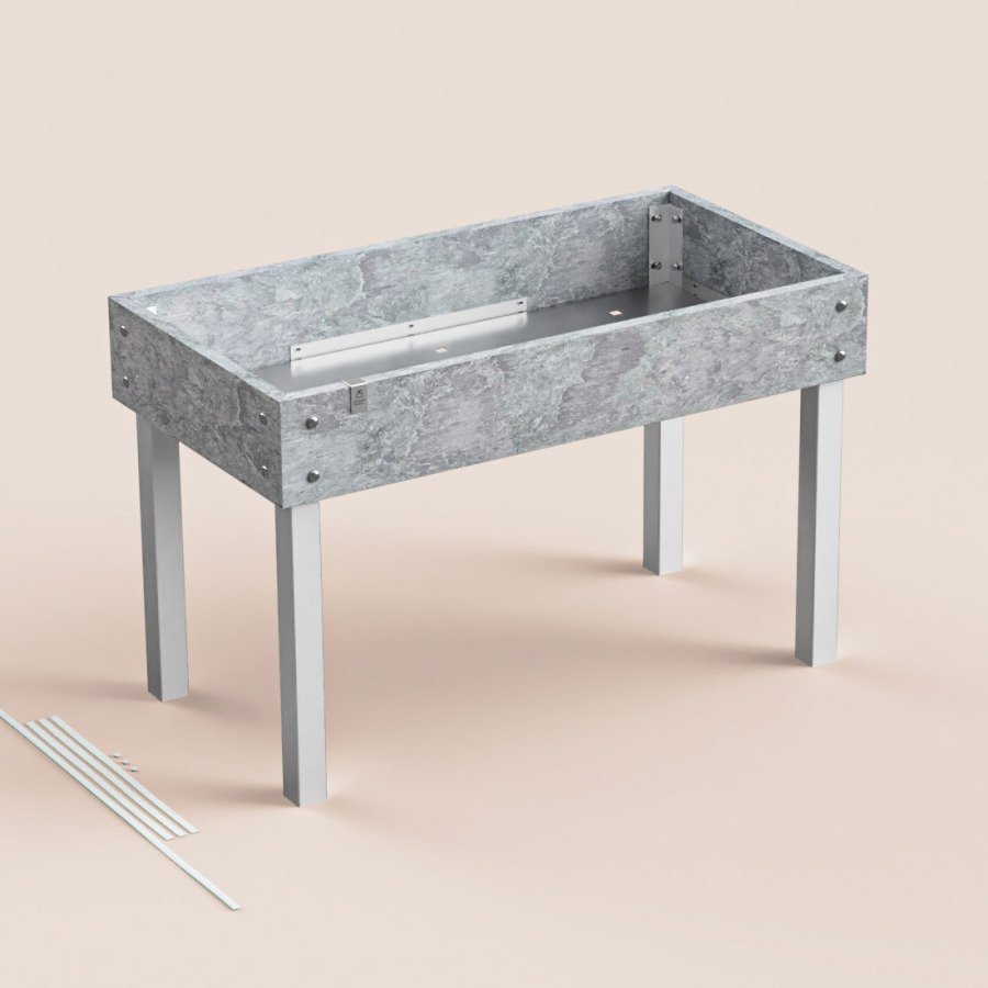MM-Hero raised table garden box, 8 squares