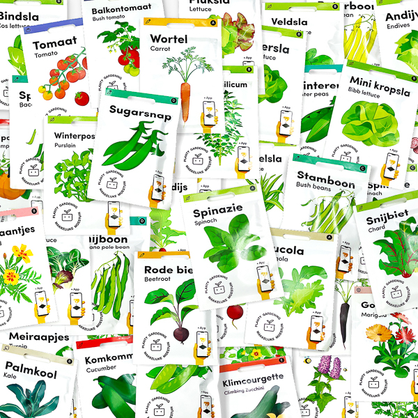 Makkelijke Moestuin seed packets