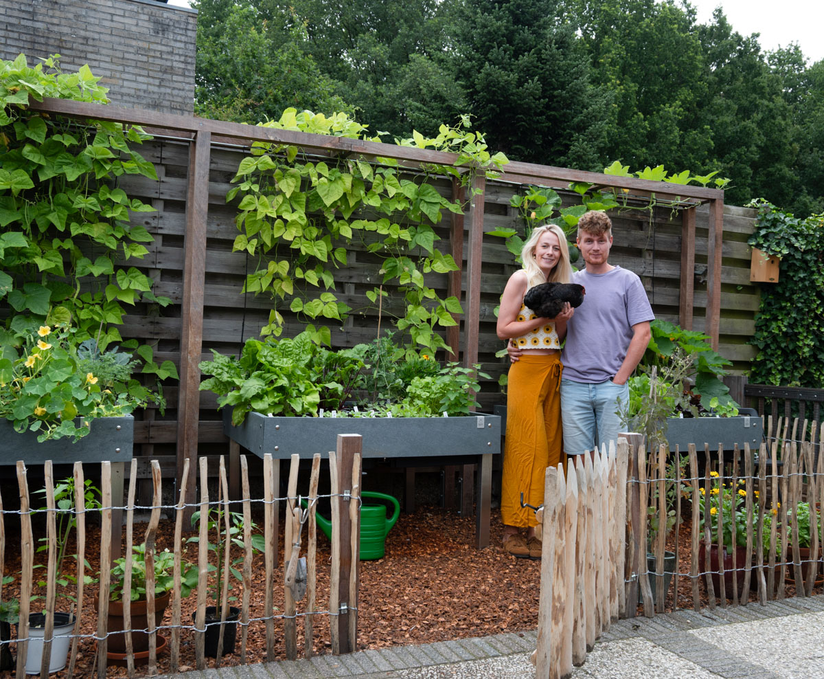 Nog nooit getuinierd en meteen al volle Makkelijke Moestuinbakken