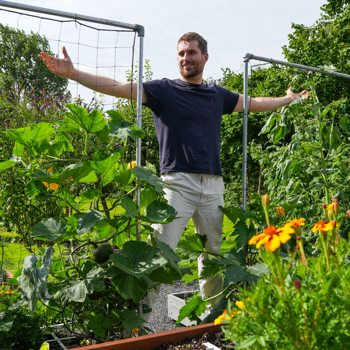 Succes met je Makkelijke Moestuin: daar doen we het voor.