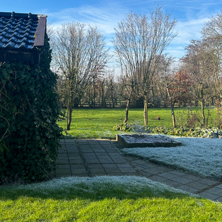 De allereerste Makkelijke Moestuinbak van Saskia - uit 2008