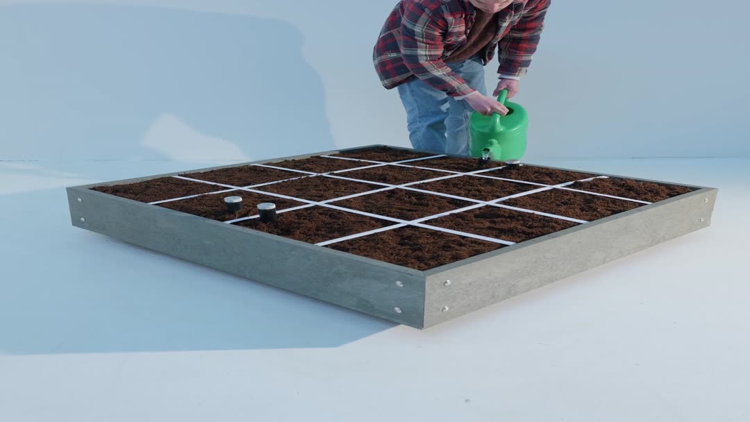 MM-hero 16 vakken (126x126 cm) - met waterreservoir + startpakket