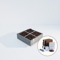 MM-hero 4 vakken (66x66 cm) - met waterreservoir + startpakket