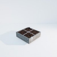 MM-hero 4 vakken (66x66 cm) - met waterreservoir