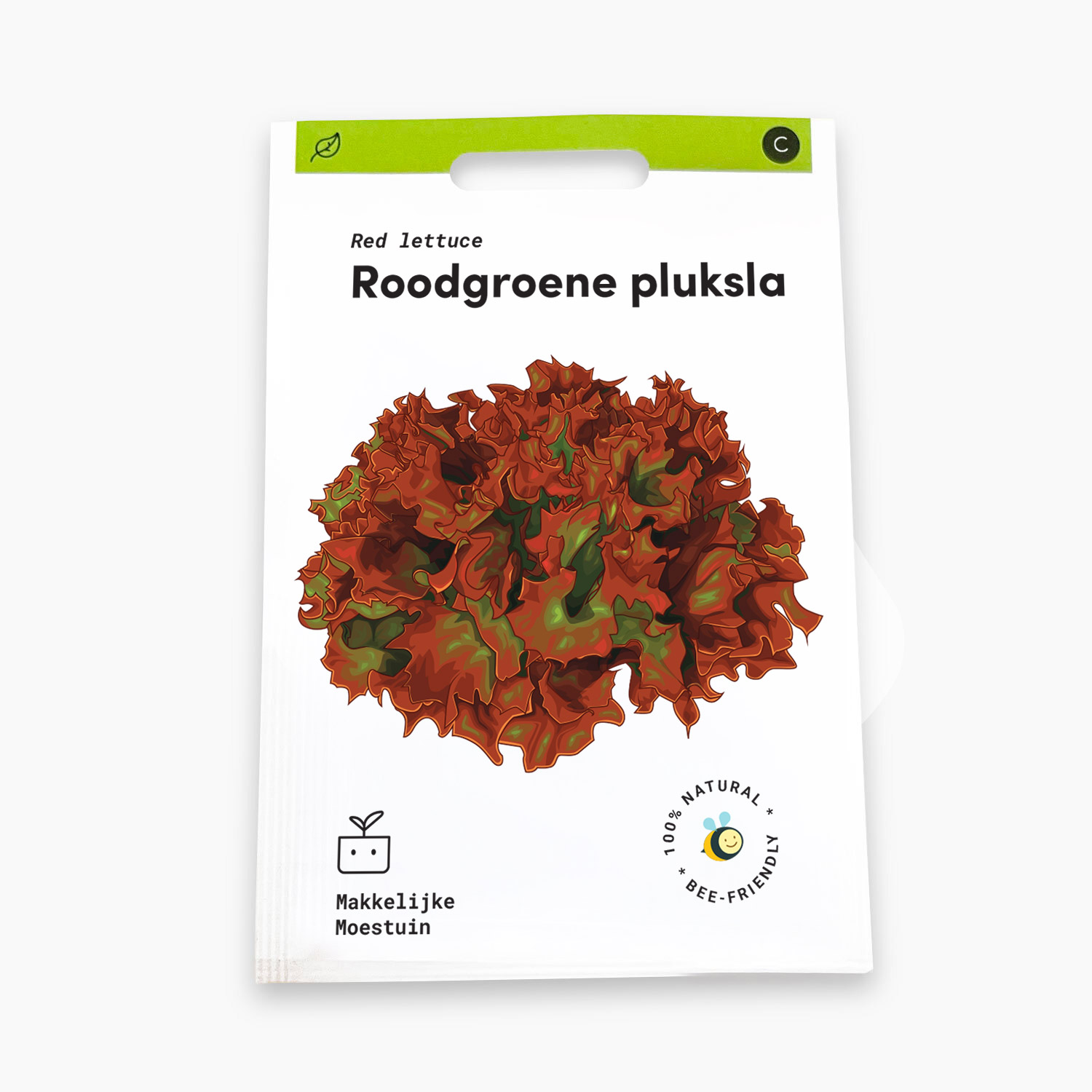 Roodgroene pluksla