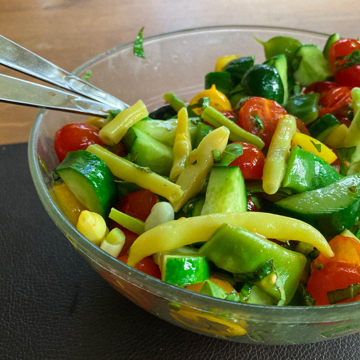 Salade met o.a. boterboontjes