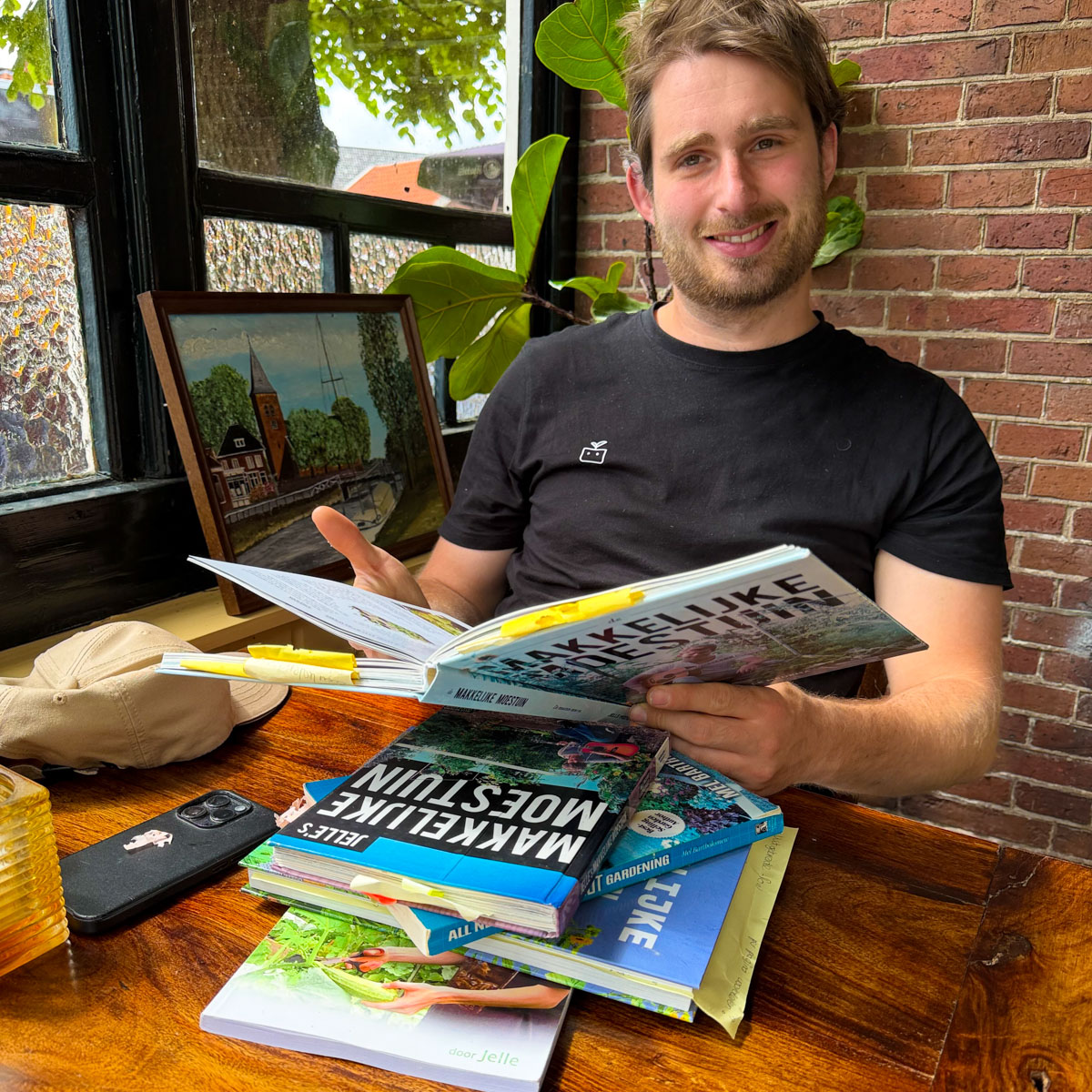 Onze 'oude' Makkelijke Moestuinboeken: een bron van info.