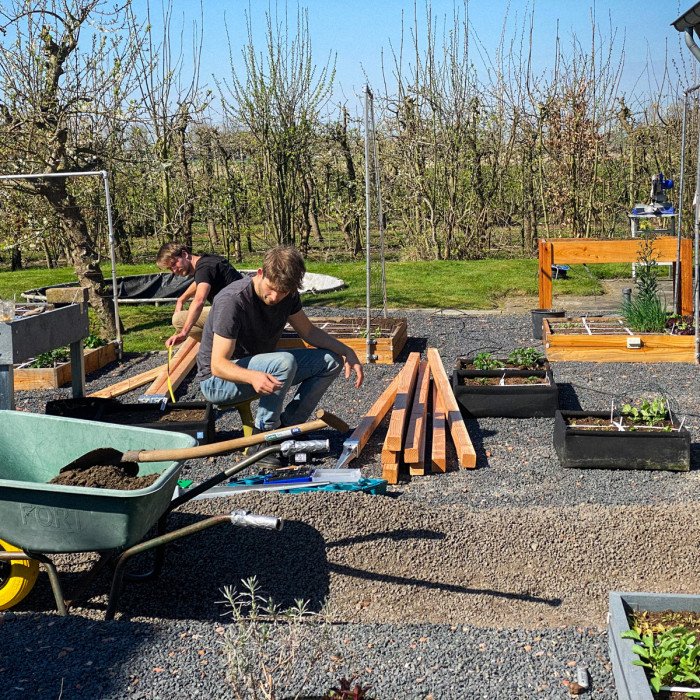 Mei in de moestuin: we starten nog een keer