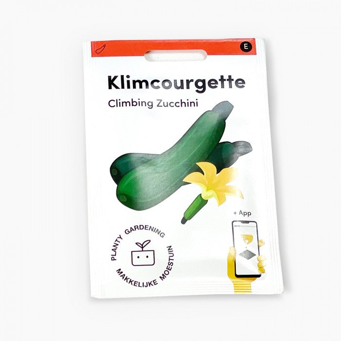 Climbing courgette