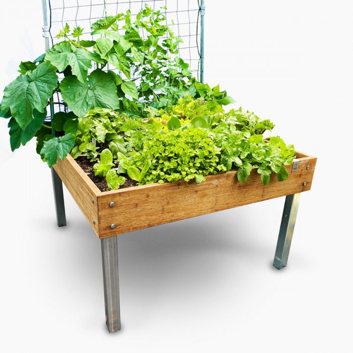 Tadaa, een nieuwe moestuinbak 🎉