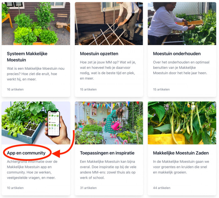 Over de app, schaarste en duurzaamheid